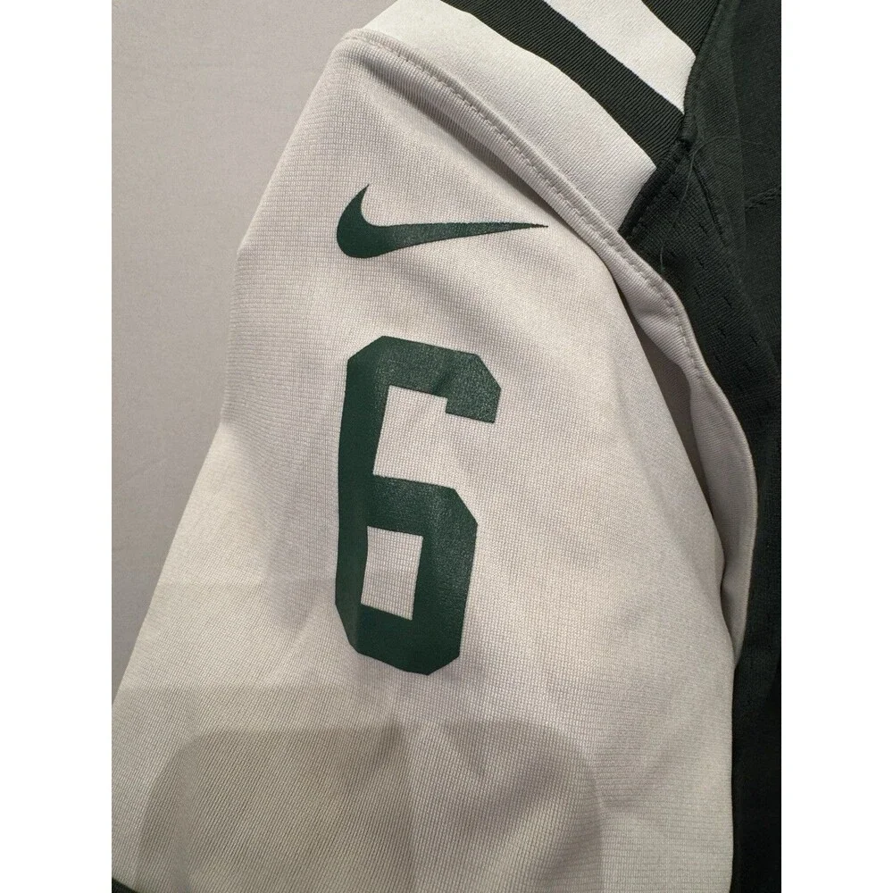 Nike Mark Sanchez #6 New York Jets NFL Football Jersey Green/White Size youth L